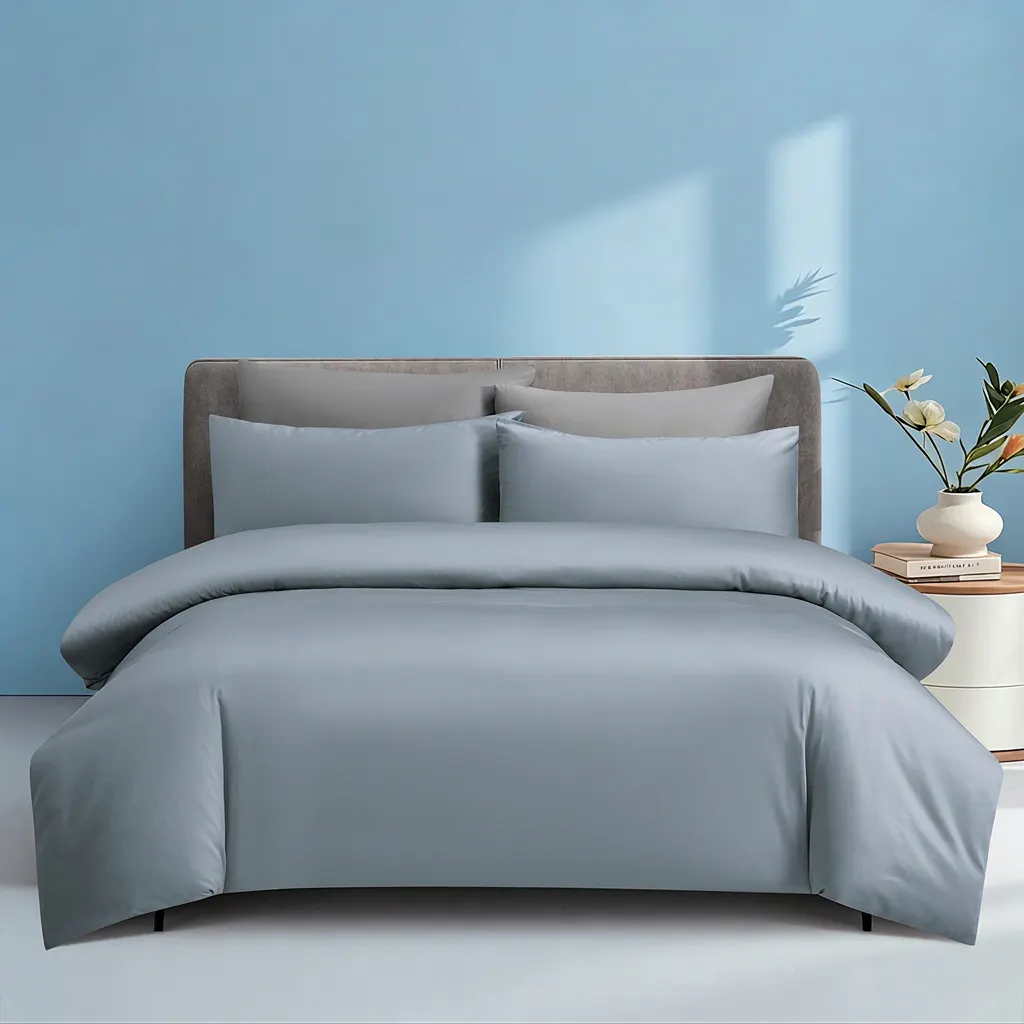 Intero MDC 100% Combed Cotton 1200TC Fitted Sheet Set - Teal (4 Sizes)