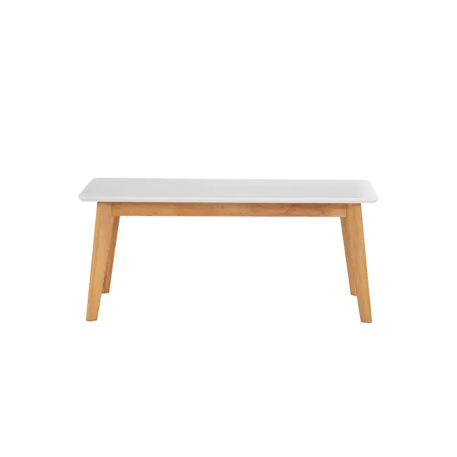 (As-is) Harold Coffee Table - Natural, White - 3 - 18