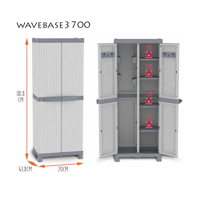 Terry WaveBase3700 Storage Cabinet - 6