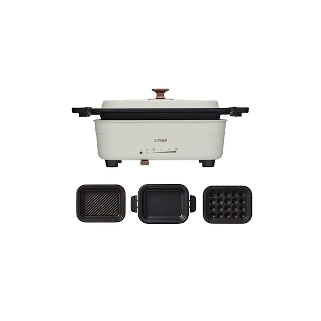 Tiger Electric Griddle Cooking Wares (White) - 1