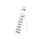 Hailo L100 Aluminium 7 Step Folding Ladder - 0