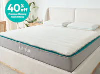 LEVITATE Mattress + 40% off Premium Memory Foam Pillows