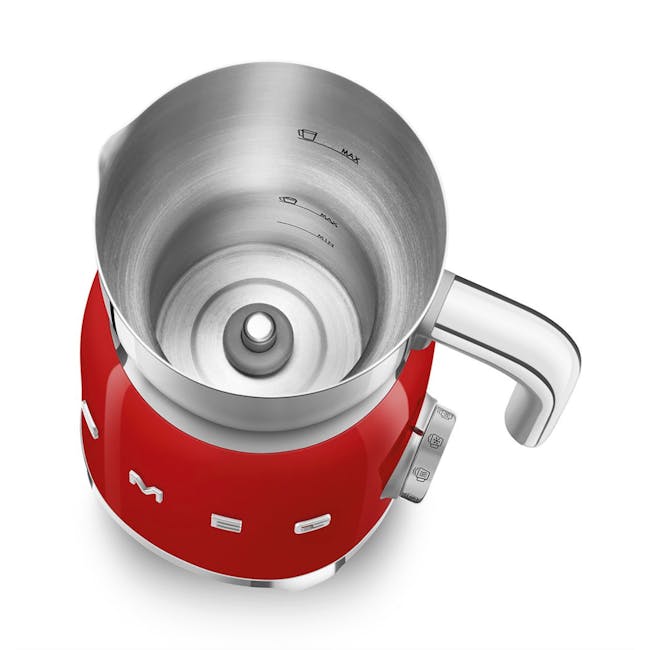 Smeg Milk Frother - Red - 4