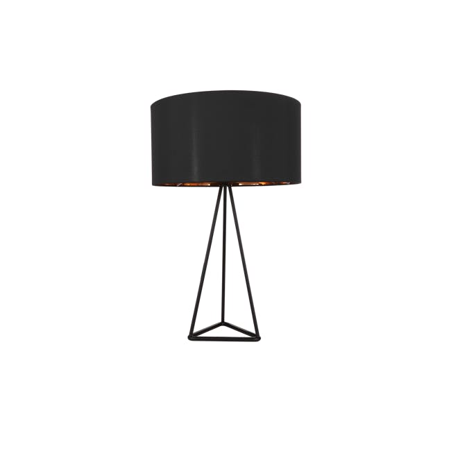 Zoey Table Lamp - Black - 0