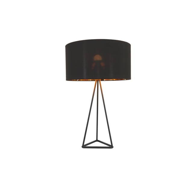 Zoey Table Lamp - Black - 1