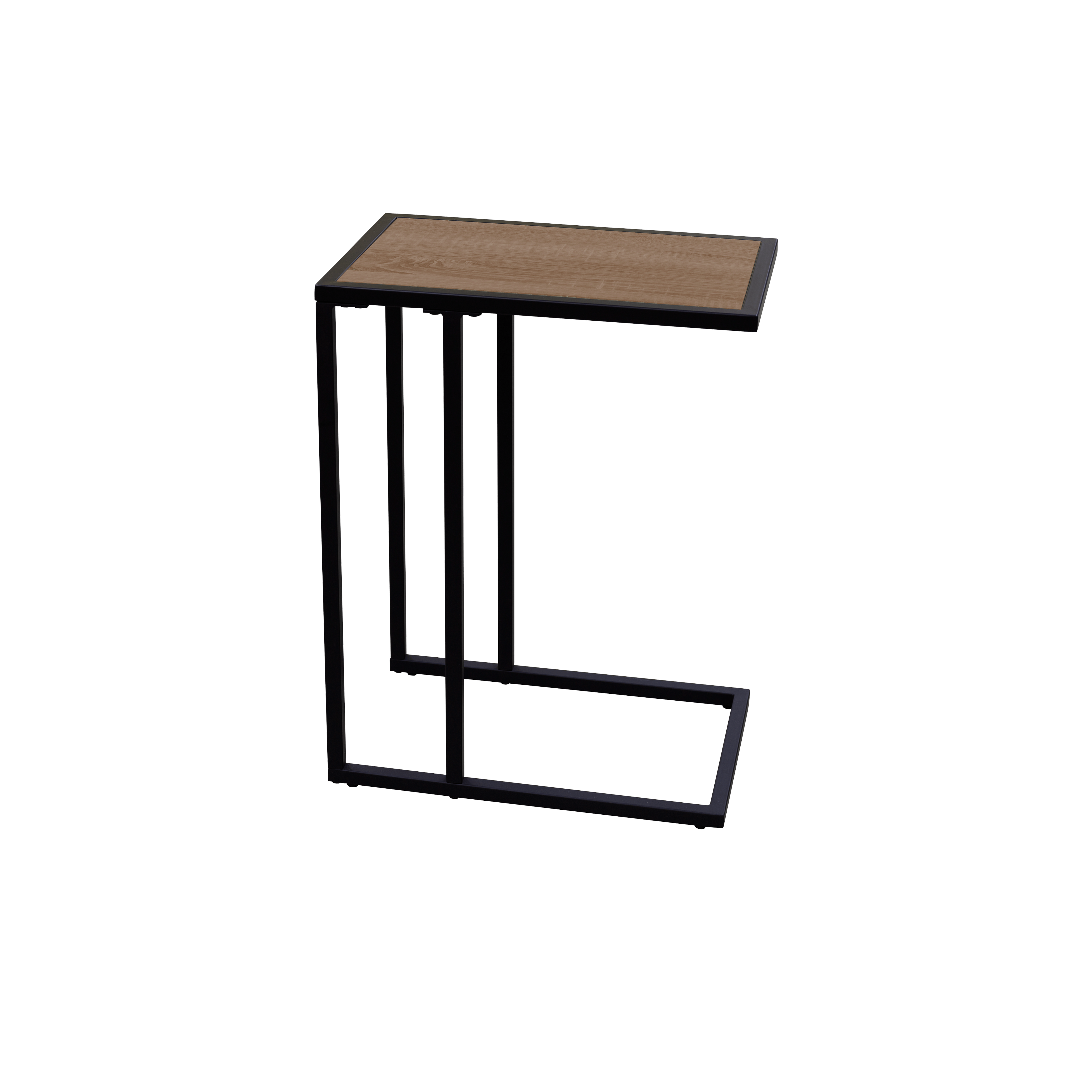 Dana Carry Side Table - Black, Walnut