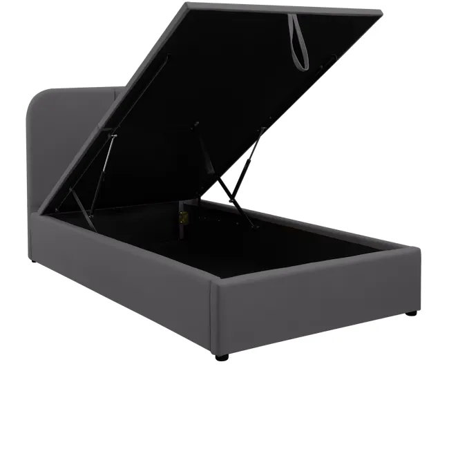 Nolan Super Single Storage Bed - Hailstorm - 6