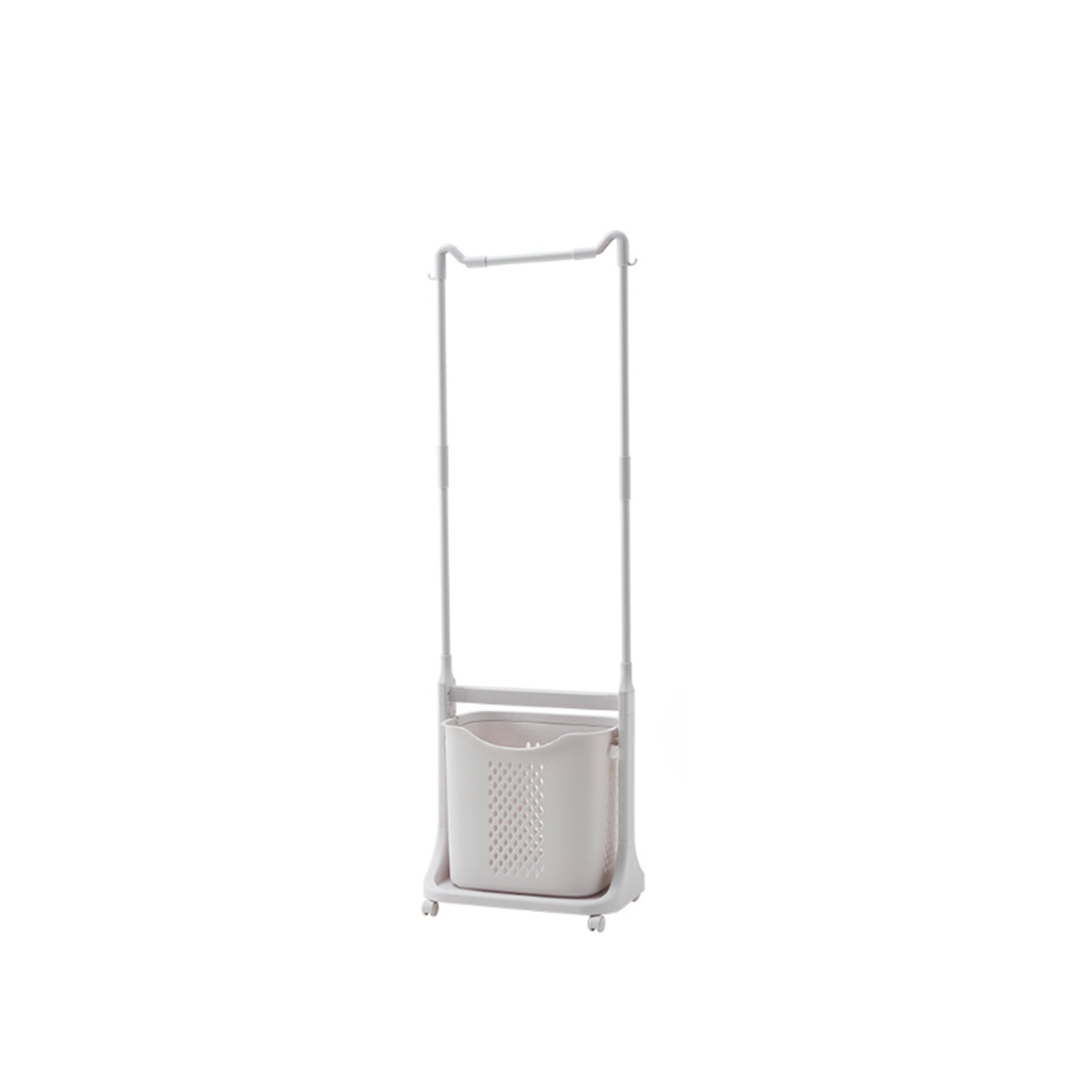 Aamira Multi Clothes Stand With Laundry Basket