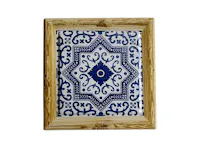 Kasa Peranakan Coaster - White Base