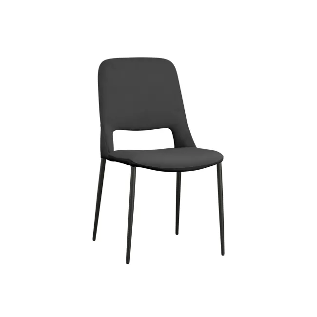 Adam Dining Chair - Charcoal - 1