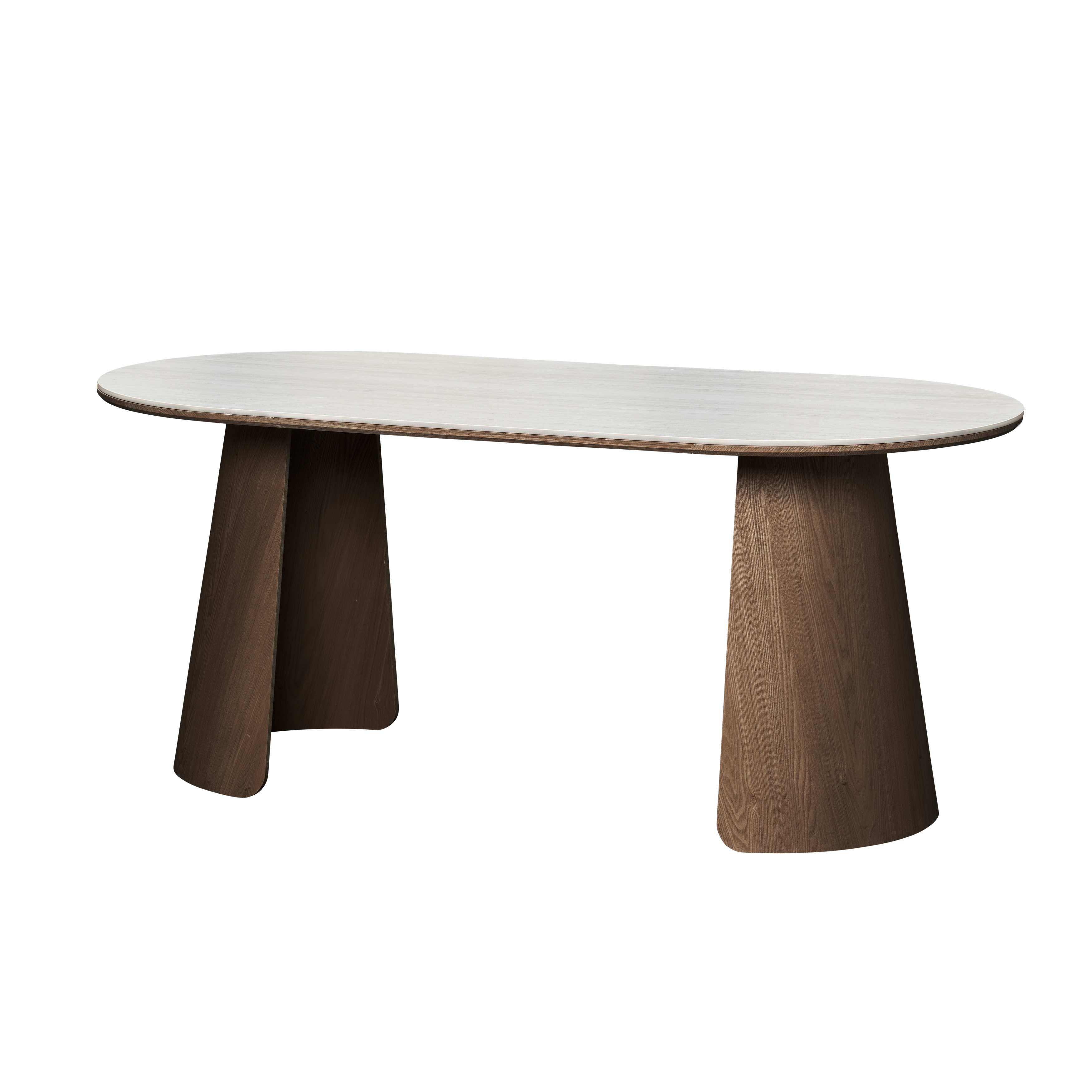 Apollo Dining Table 1.8m - Walnut (Sintered Stone)