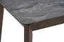 Finna Extendable Dining Table 1.6m-2m in Grey Marble (Smart Top™) with 4 Averie Dining Chairs in Dolphin Grey - 19