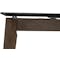 Finna Extendable Dining Table 1.6m-2m - Cocoa, Grey Marble (Smart Top™) - 16