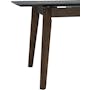 Finna Extendable Dining Table 1.6m-2m - Cocoa, Grey Marble (Smart Top™) - 19