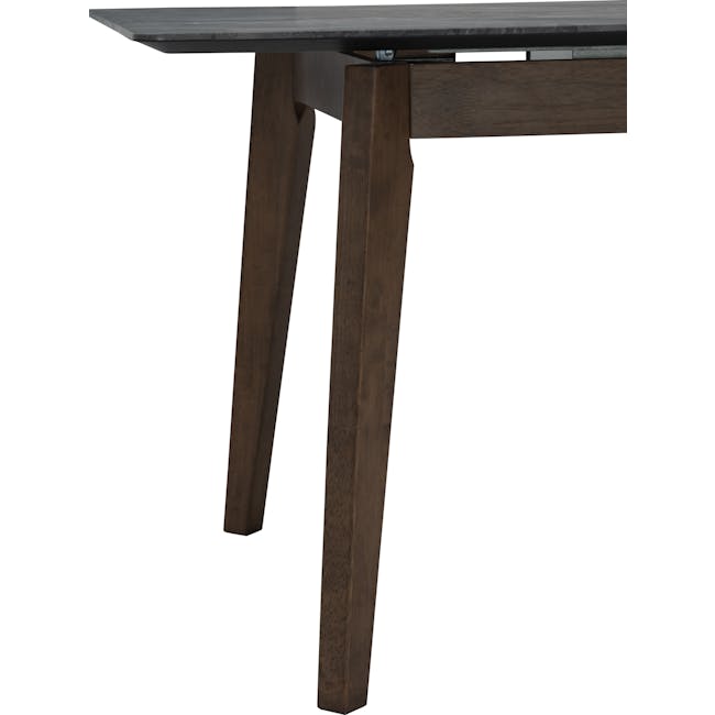 Finna Extendable Dining Table 1.6m-2m - Cocoa, Grey Marble (Smart Top™) - 19