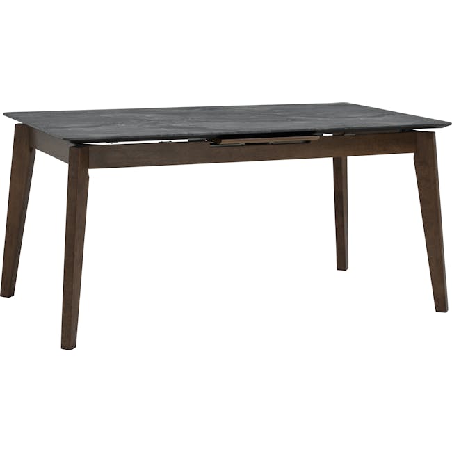 Finna Extendable Dining Table 1.6m-2m - Cocoa, Grey Marble (Smart Top™) - 4