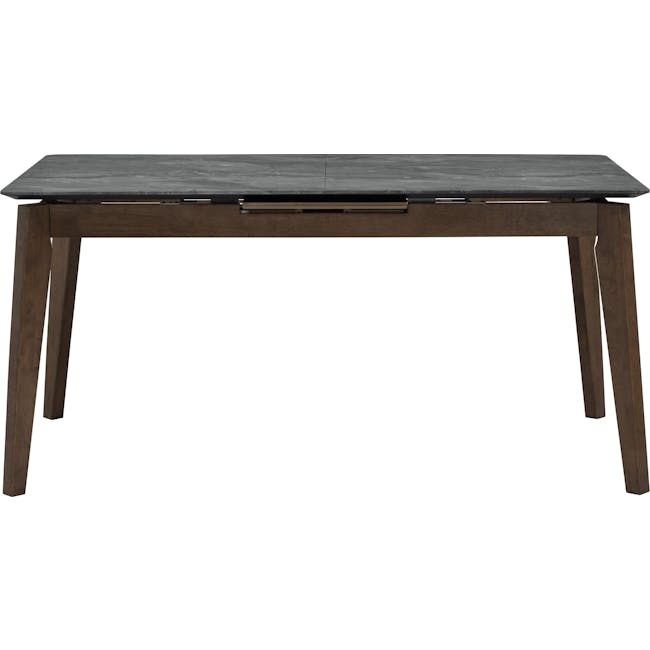 Finna Extendable Dining Table 1.6m-2m - Cocoa, Grey Marble (Smart Top™) - 8