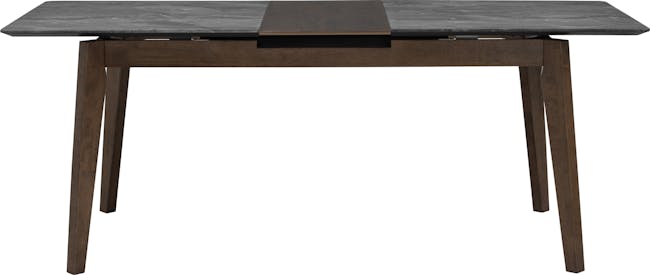 Finna Extendable Dining Table 1.6m-2m - Cocoa, Grey Marble (Smart Top™) - 3