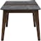 Finna Extendable Dining Table 1.6m-2m - Cocoa, Grey Marble (Smart Top™) - 8