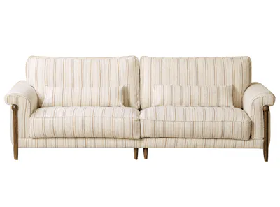 Tolando 3 Seater Sofa - Retro Stripe