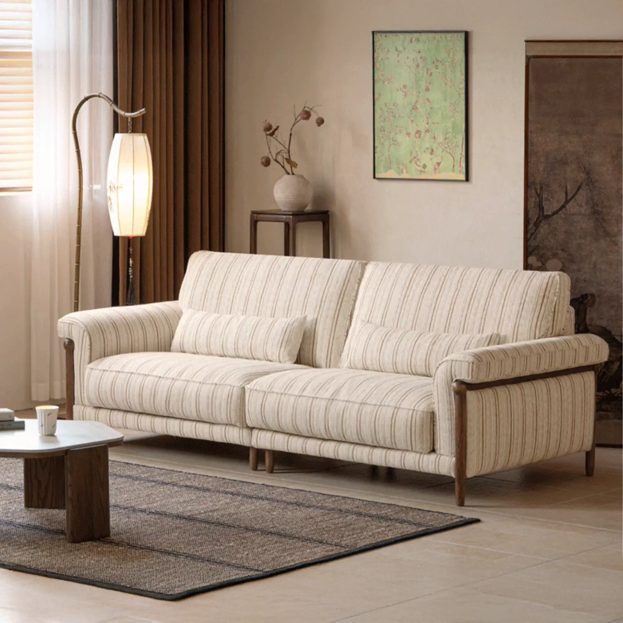 Tolando 3 Seater Sofa - Retro Stripe - 9