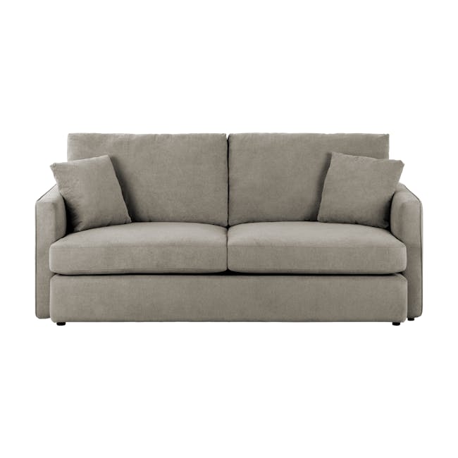 Ashley 3 Seater Lounge Sofa - Taupe - 0