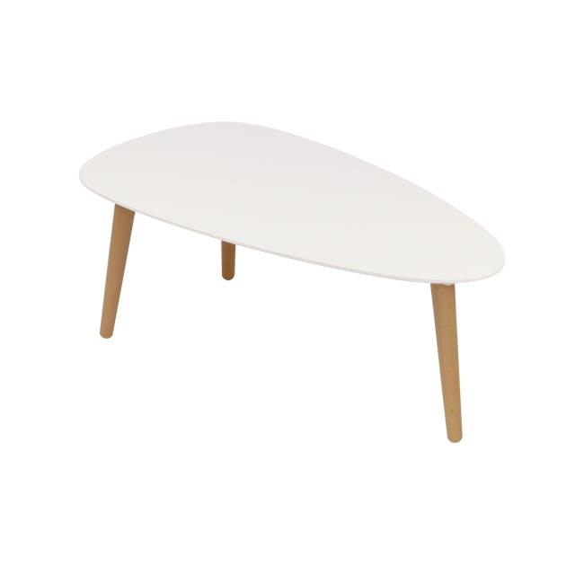 Avery Coffee Table - White - 0