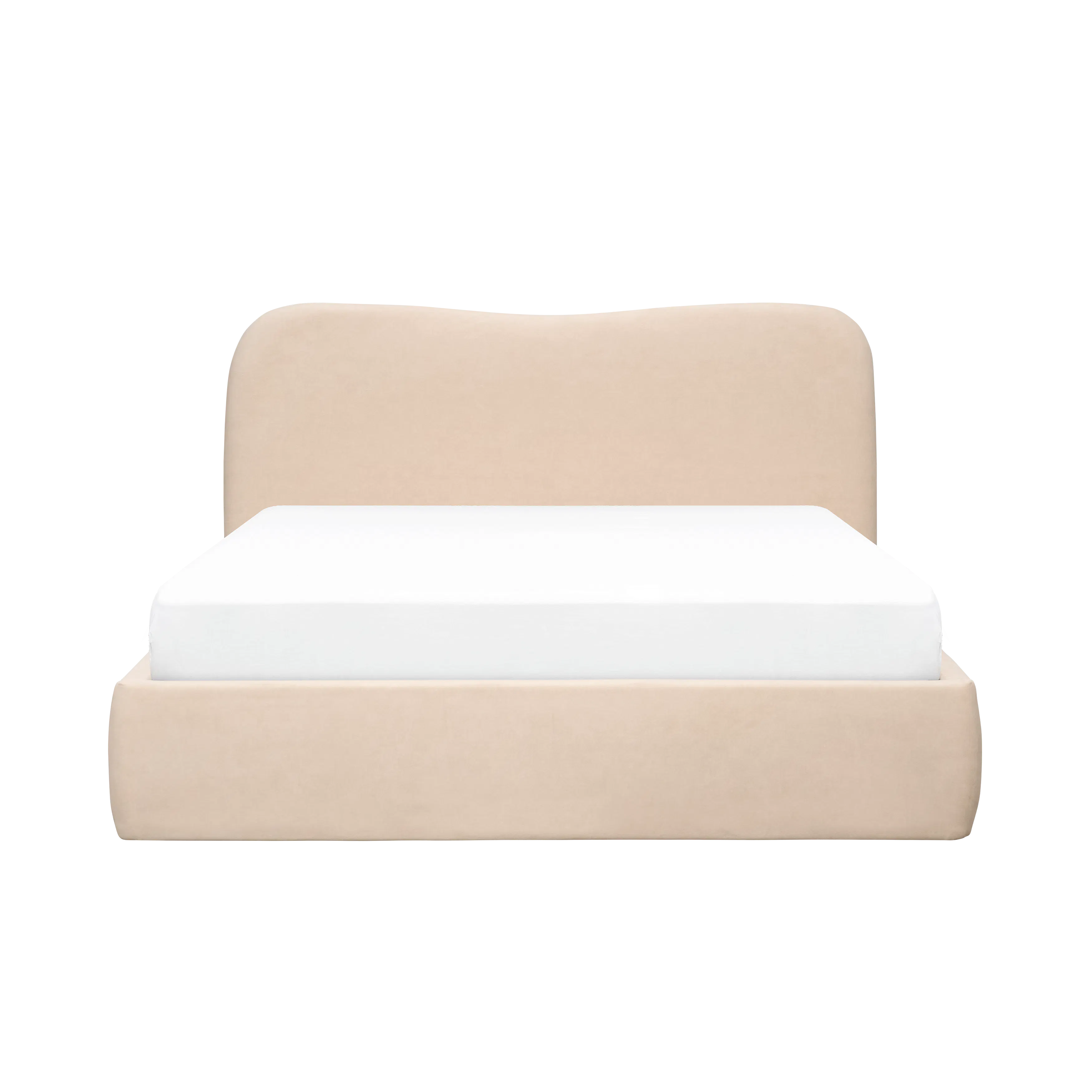 Arianna King Storage Bed - Almond (Pet Friendly)