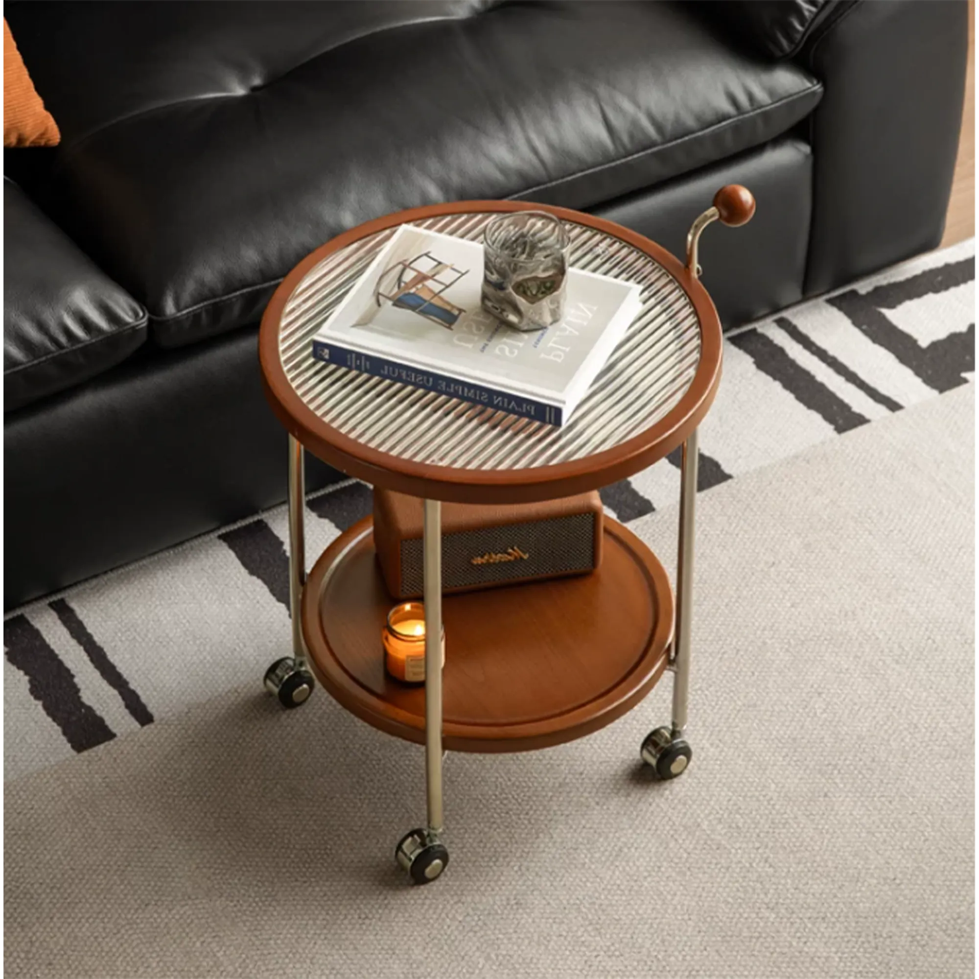 Conno Trolley Side Table - 13