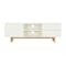 Aalto TV Cabinet 1.6m - White, Natural - 4