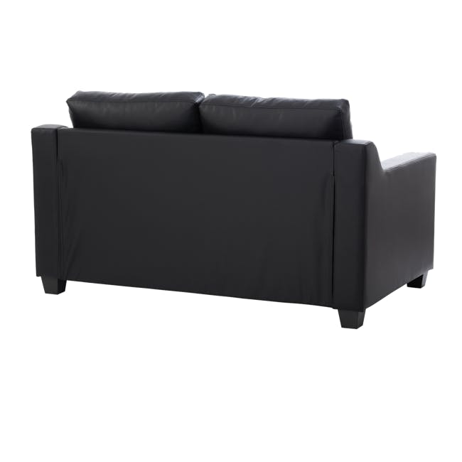 Baleno 2 Seater Sofa - Espresso (Faux Leather) - 3