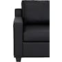 Baleno 2 Seater Sofa with Baleno Armchair - Espresso (Faux Leather) - 5