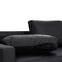 Baleno 2 Seater Sofa with Baleno Armchair - Espresso (Faux Leather) - 7