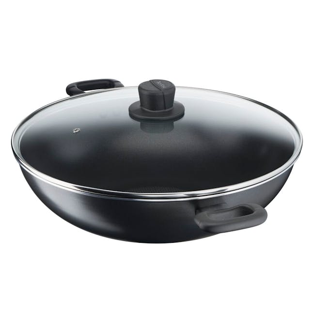 Tefal Cook Easy Chinese Wok 36cm with Lid B50392 - 3