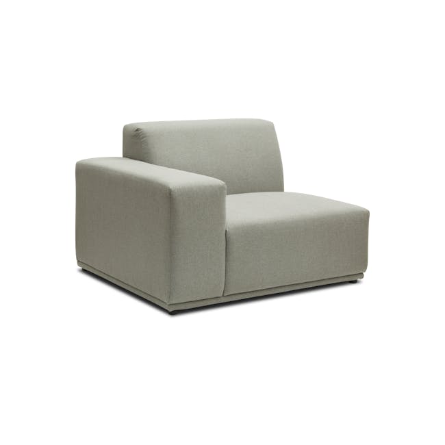 Milan 4 Seater Sofa - Slate (Fabric) - 14