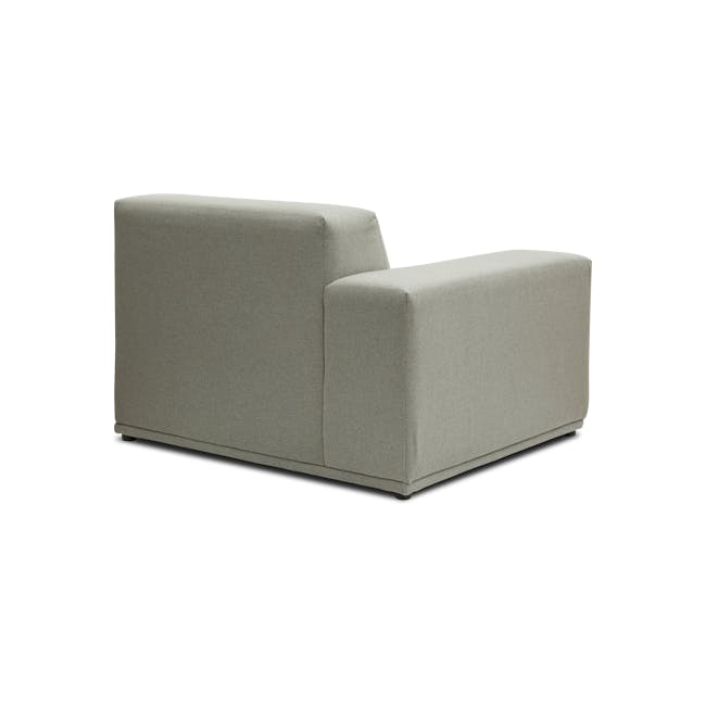 Milan 4 Seater Sofa - Slate (Fabric) - 15