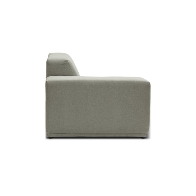 Milan 4 Seater Sofa - Slate (Fabric) - 16
