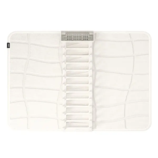 Material and/or texture close-up of Udry Ultra Dish Rack & Drying Mat - Sand