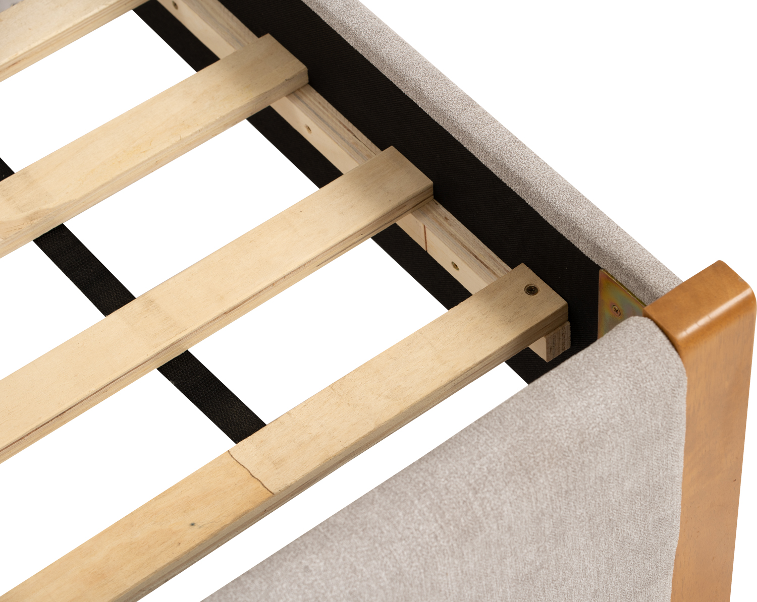 Mayer Queen Bed Light Grey, HV Modern Beds & Bedroom Storage HipVan