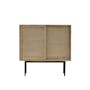 Maia Rattan Low Console Sideboard 1m - 6