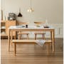 Adelyn Dining Table 1.6m - Oak (Sintered Stone) - 5
