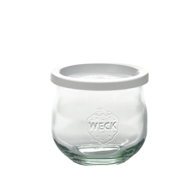 Weck Jar Tulip with White Plastic Lid (6 Sizes) - 4