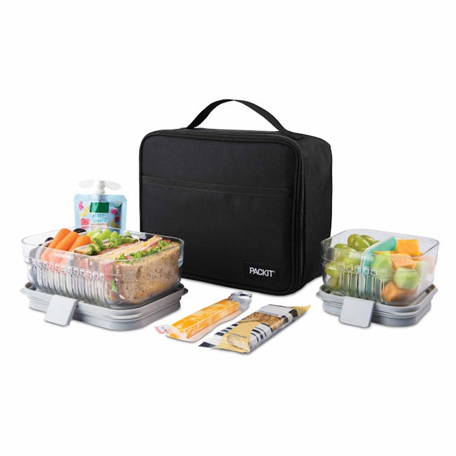 Packit Classic Lunch Box - Black - 6