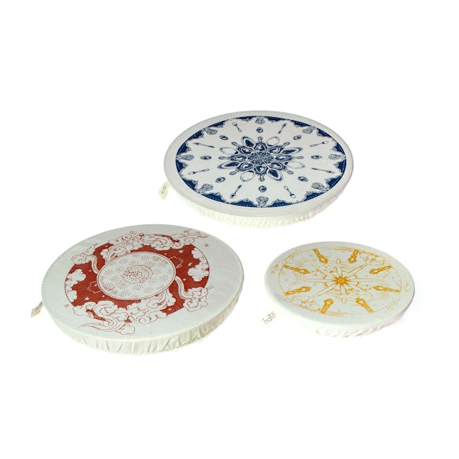 Halo Large Dish Cover Set of 3 - Utensils - 0
