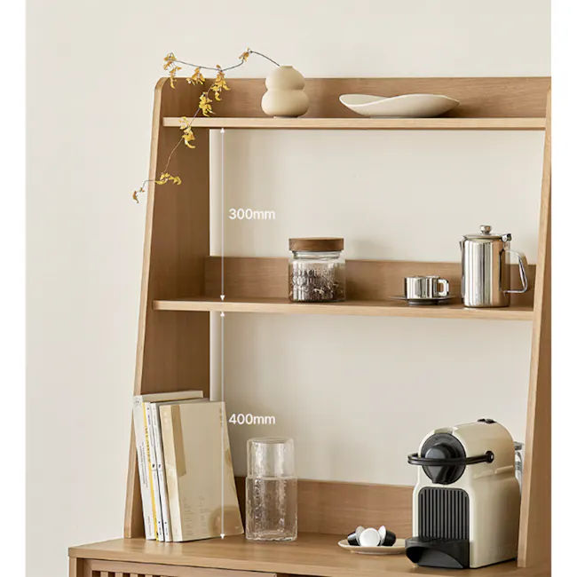 Balsey Tall Kitchen Storage Cabinet - Walnut - 13