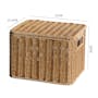 Godo Rattan Storage Basket With Lid (3 Sizes) - 4