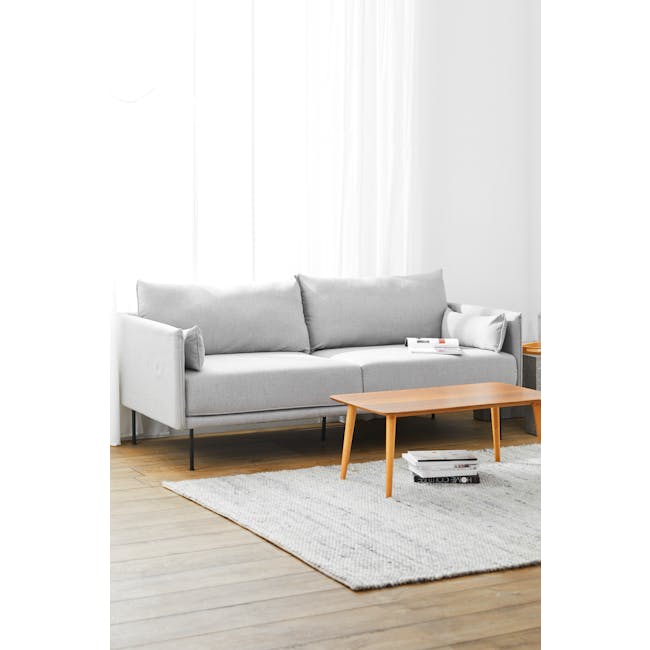 Emerson 3 Seater Sofa - Slate - 3