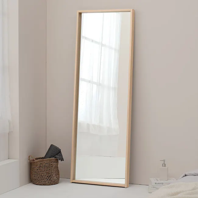 Willie Floor Standing Mirror - Oak (2 Sizes) - 4