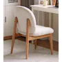 Sony Chair - White Boucle - 7