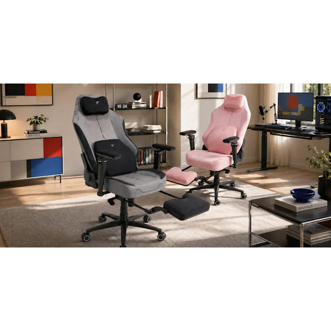 TTRacing Maxx Pro Air Threads Fabric Gaming Chair - Dawn - 2